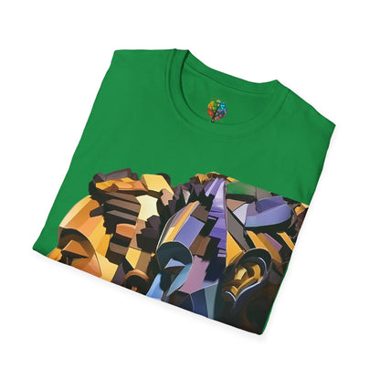 CARVED FACES SOFTSTYLE T-SHIRT UNISEX