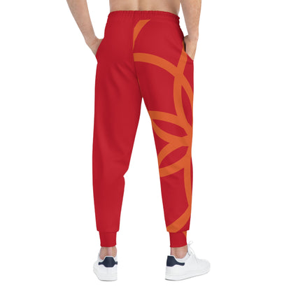 SPIRALS RED RT JOGGERS