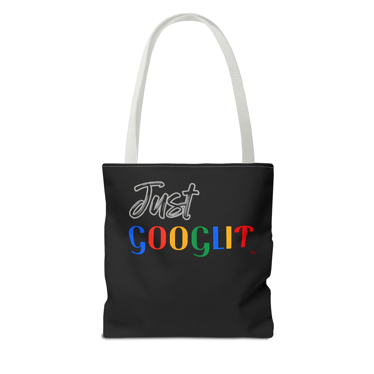 JUST GOOGLIT TOTE BAG