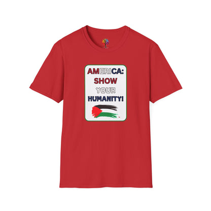 PALESTINE FLAG ABSTRACT T-SHIRT UNISEX
