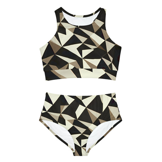 ANGLES SPORTY BIKINI SET