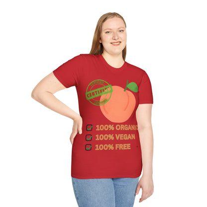 JUST PEACHY SOFTSTYLE T-SHIRT UNISEX