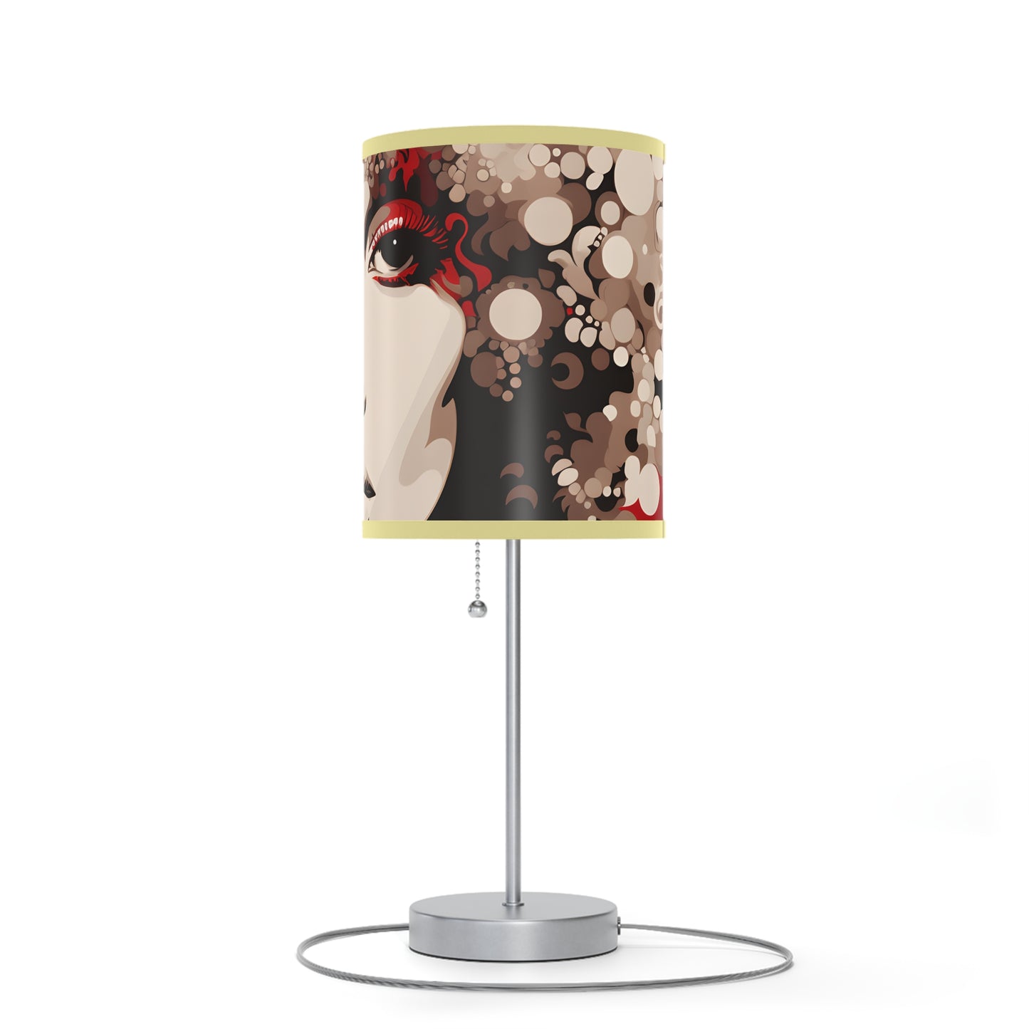 DEL CRIM/CREAM L LAMP ON A STAND, US|CA PLUG