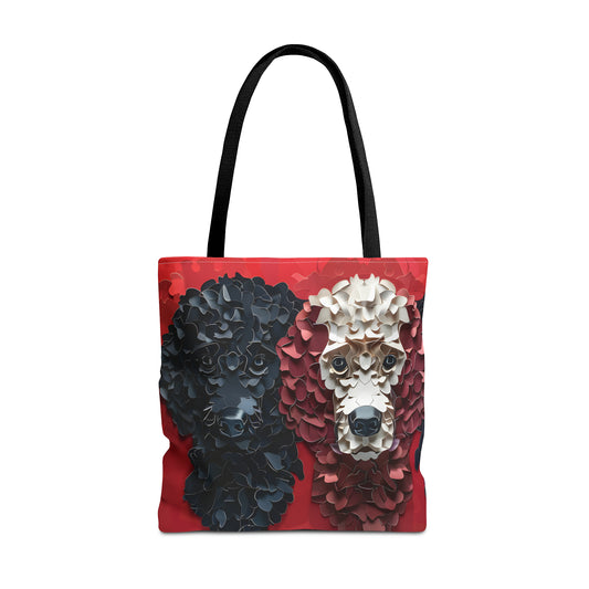 OODLES OF POODLES TOTE BAG