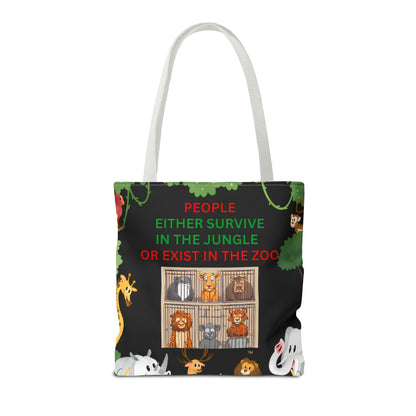 JUNGLE JIVE TOTE BAG