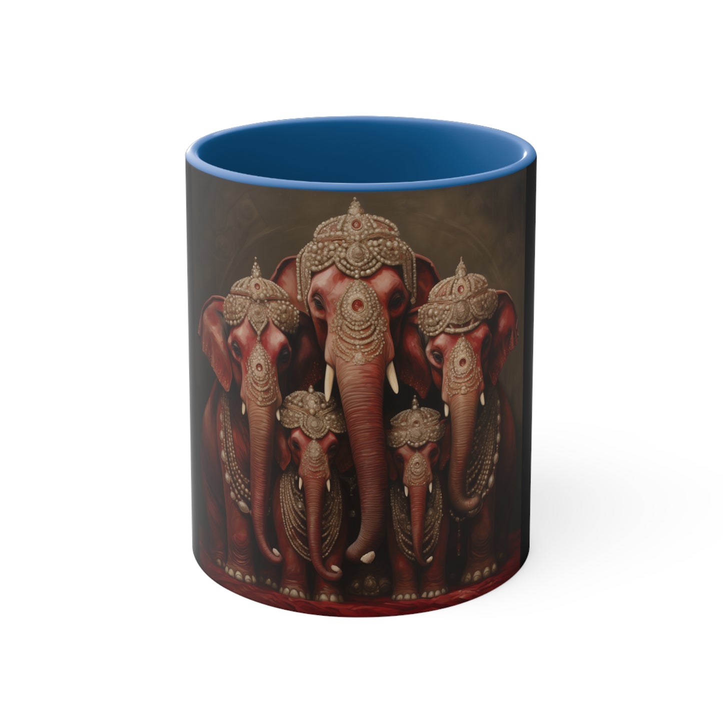 DEL PEARLED ELEPHANTS FOUNDERS' MUG CERAMIC - MUG 11OZ
