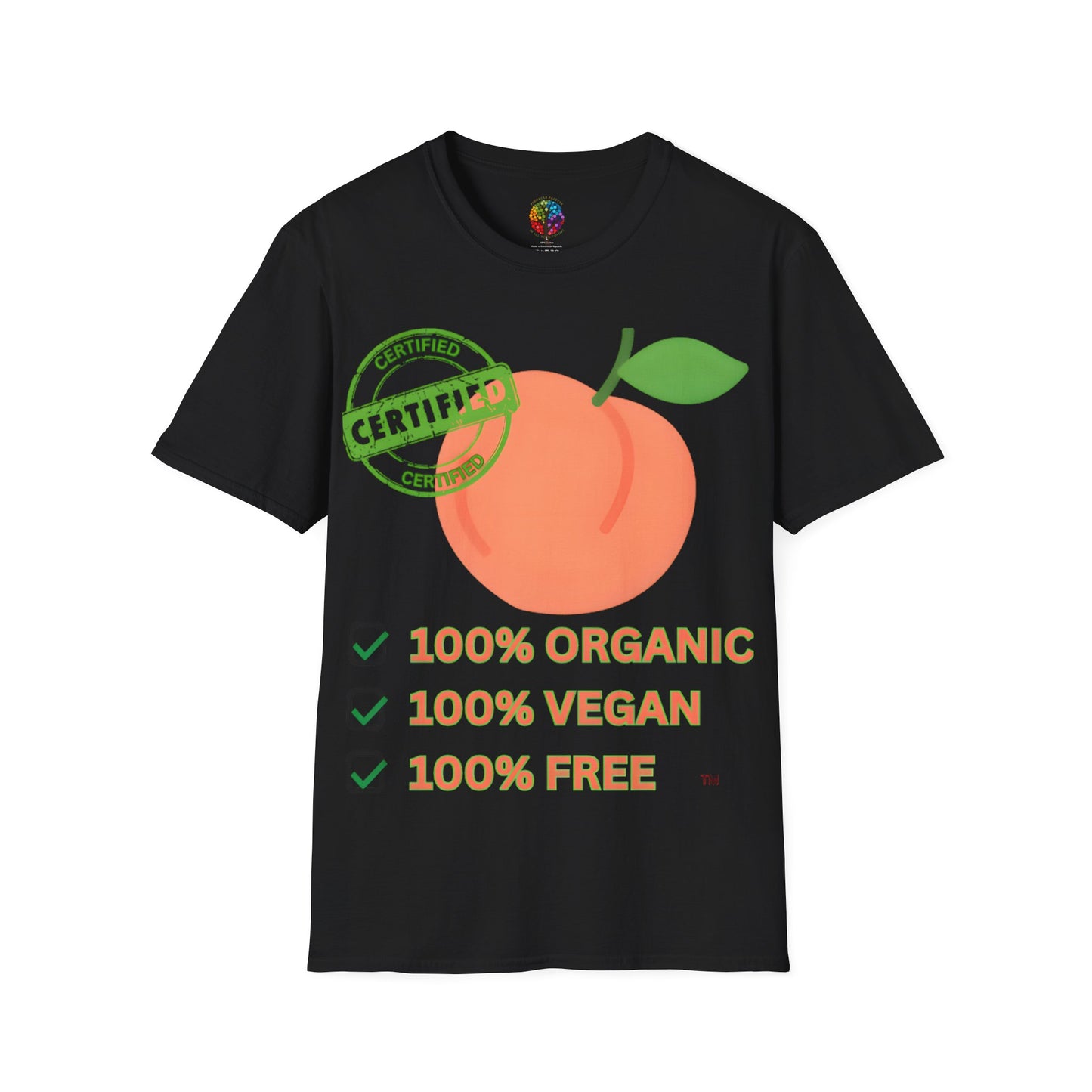 JUST PEACHY SOFTSTYLE T-SHIRT UNISEX