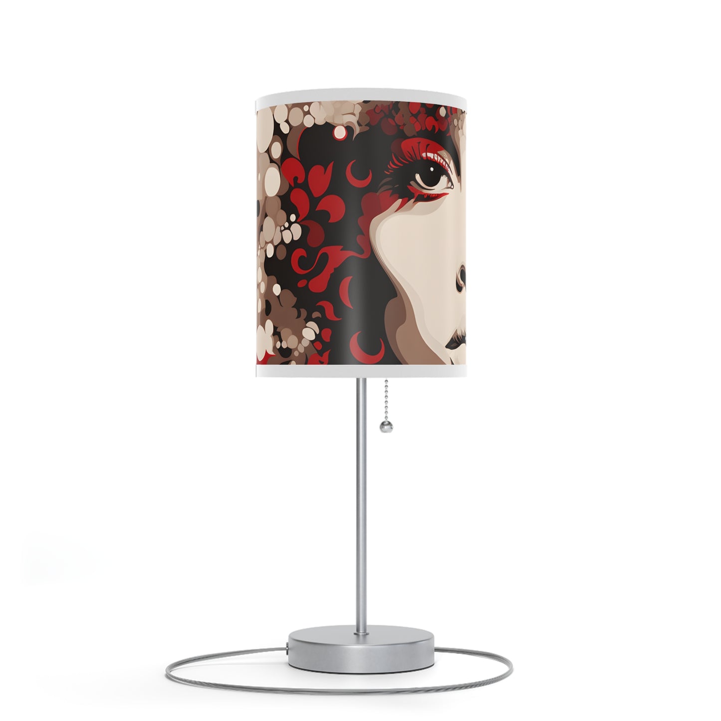 DEL CRIM/CREAM L LAMP ON A STAND, US|CA PLUG