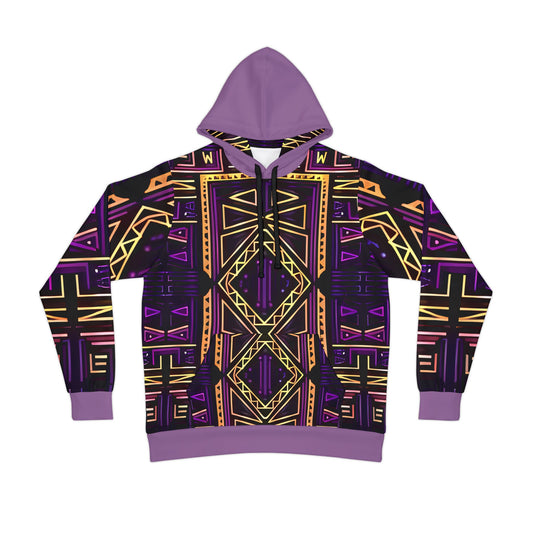 ROYAL TRIM PULLOVER ATHLETIC HOODIE - UNISEX