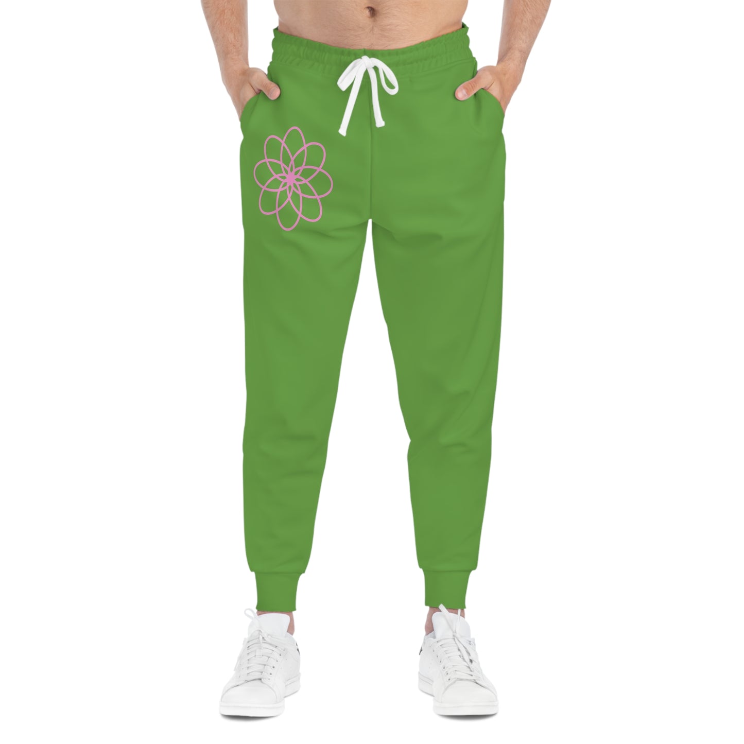 SPIRALS PINK GREEN RT JOGGERS