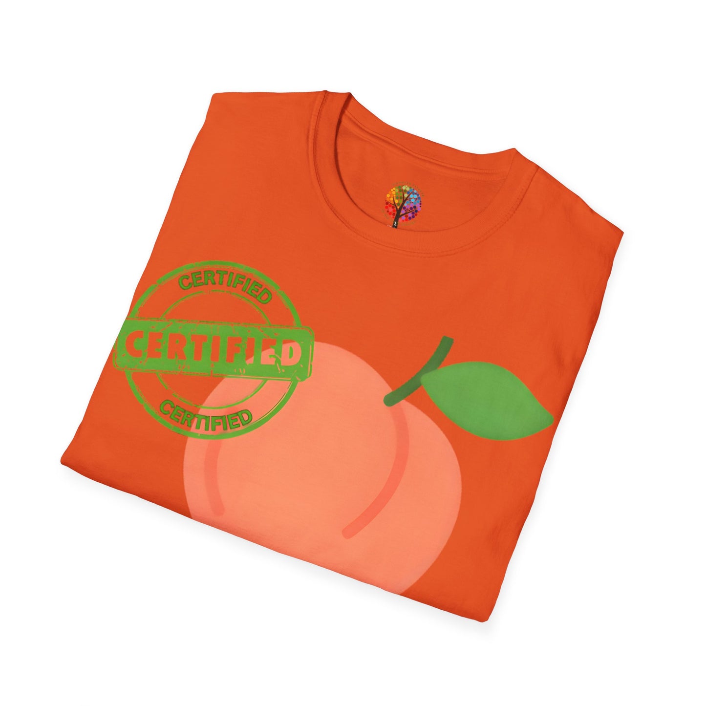 JUST PEACHY SOFTSTYLE T-SHIRT UNISEX