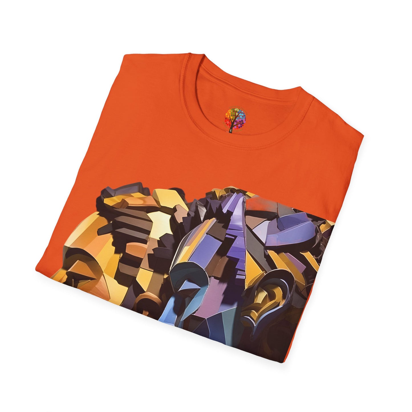CARVED FACES SOFTSTYLE T-SHIRT UNISEX