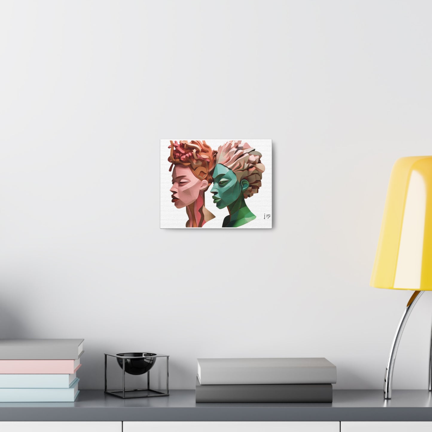 PAG SCULPTURED SISTERS CANVAS GALLERY WRAPS