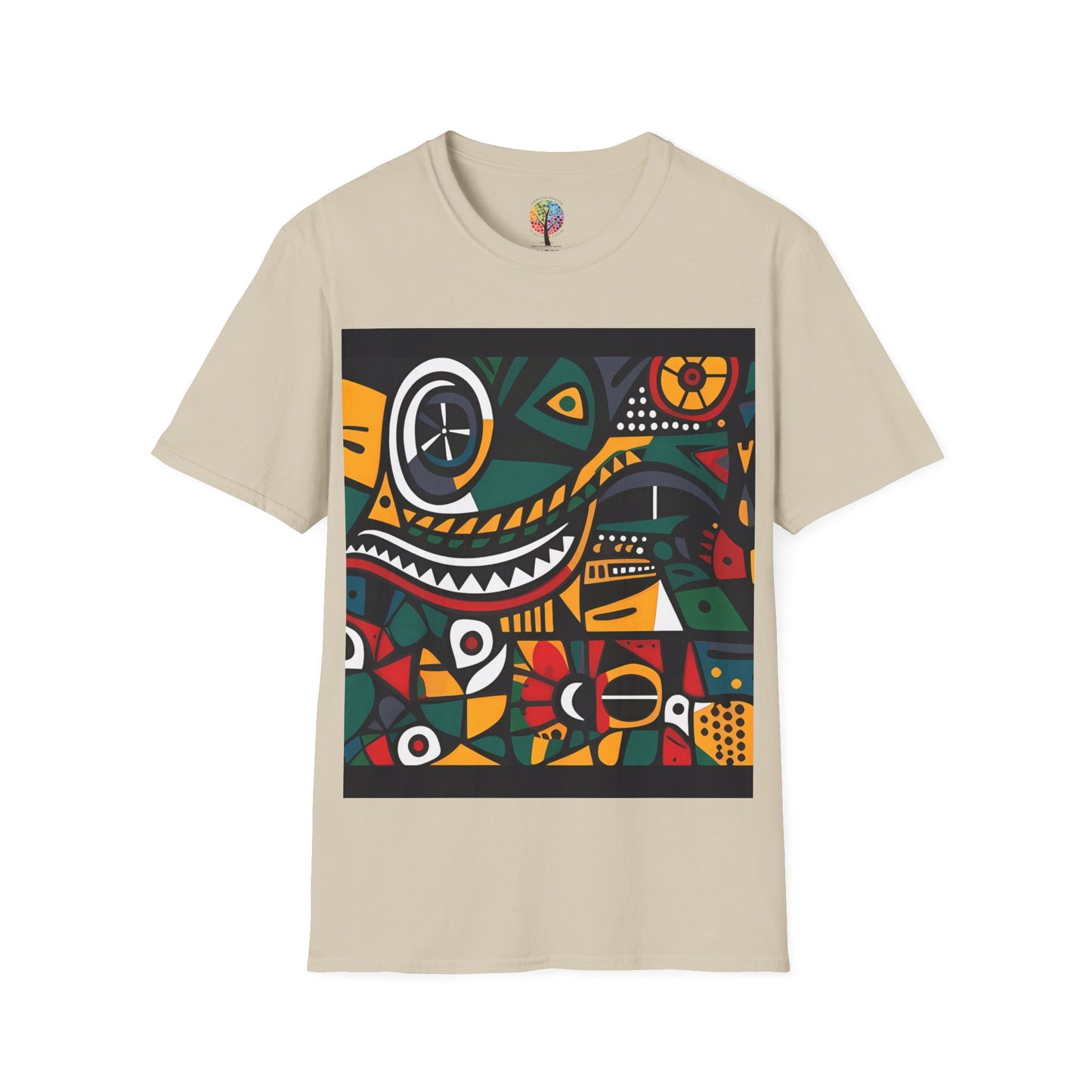 SURREALISM IN COLOR SOFTSTYLE T-SHIRT UNISEX