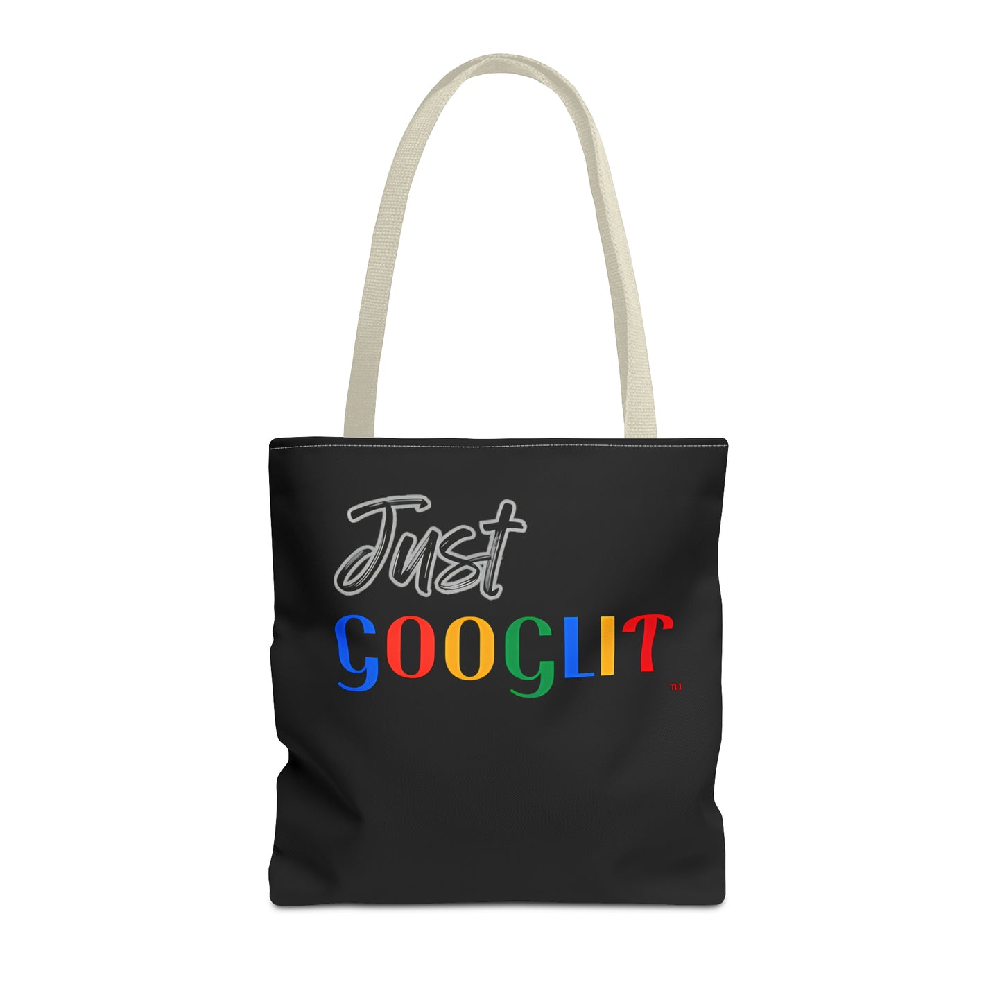 JUST GOOGLIT TOTE BAG