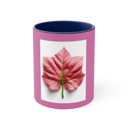 PAG PINK IVY WHITE FOUNDERS' MUG - CERAMIC 11OZ
