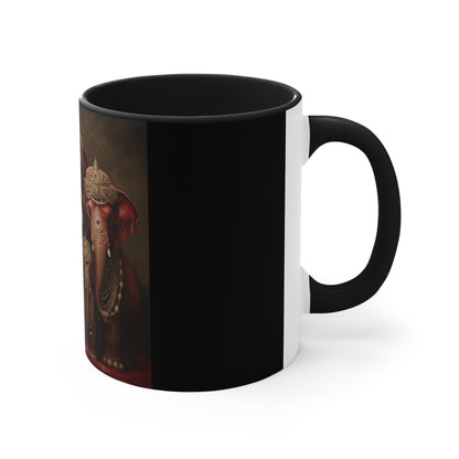 DEL PEARLED ELEPHANTS FOUNDERS' MUG CERAMIC - MUG 11OZ
