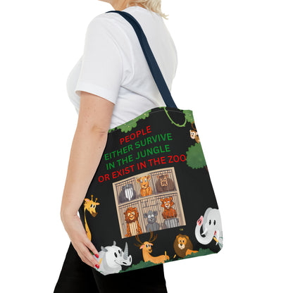 JUNGLE JIVE TOTE BAG