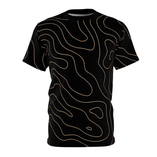 DIAMOND ROOTS BROWN BLACK TEE UNISEX