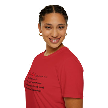 UNI GOOGLE CHECK BOX R T-SHIRT - UNISEX