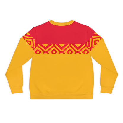 KC CHIEFS DIAMOND MOTIF LIGHTWEIGHT SWEATSHIRT MEN'S