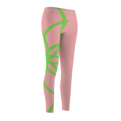 PAG  SPIRALS GREEN PINK RT LEGGINGS