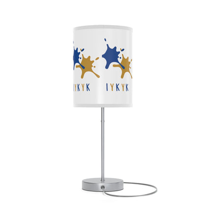 SGR PAINT SPLATTER LAMP ON A STAND, US|CA PLUG