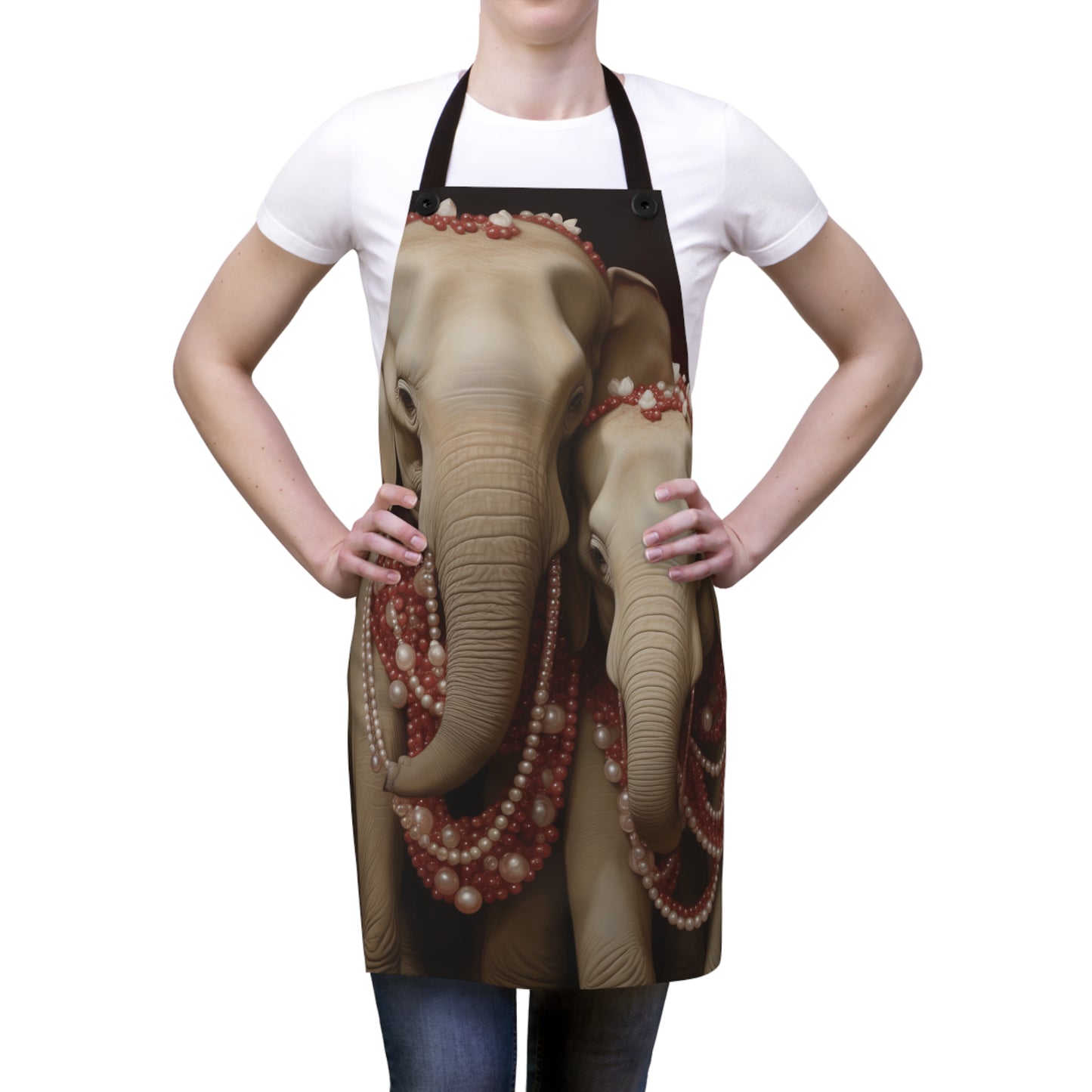 DEL ELEPHANT BEADS APRON - UNISEX