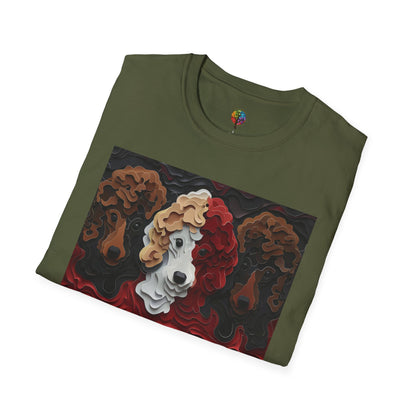 TOY POODLE TRIPLETS T-SHIRT UNISEX