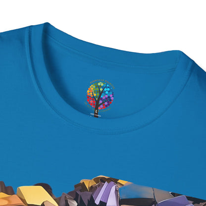 CARVED FACES SOFTSTYLE T-SHIRT UNISEX