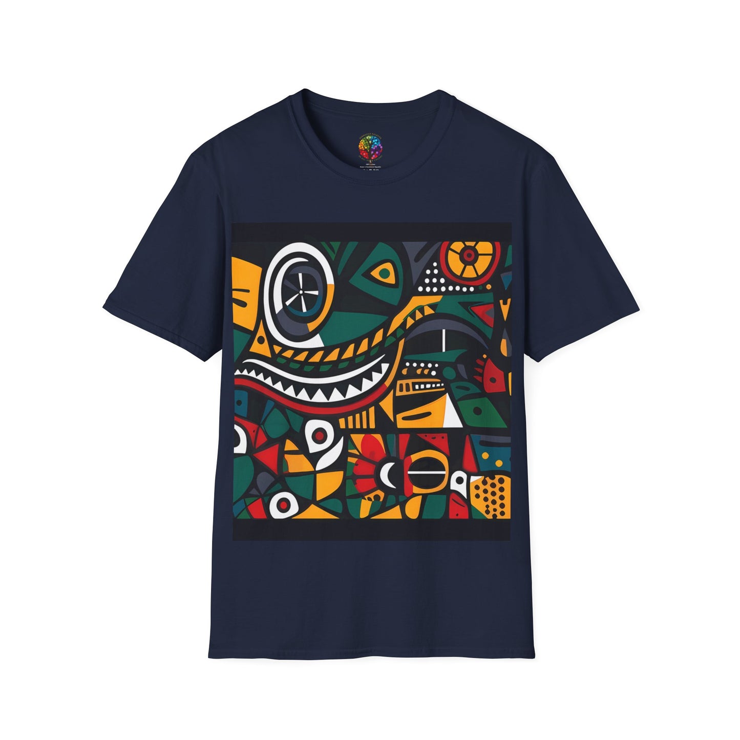 SURREALISM IN COLOR SOFTSTYLE T-SHIRT UNISEX