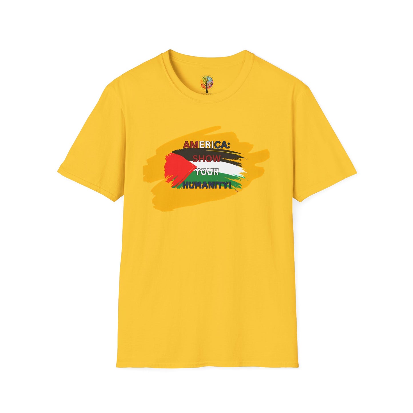 PALESTINE FLAG SWATCH T-SHIRT UNISEX