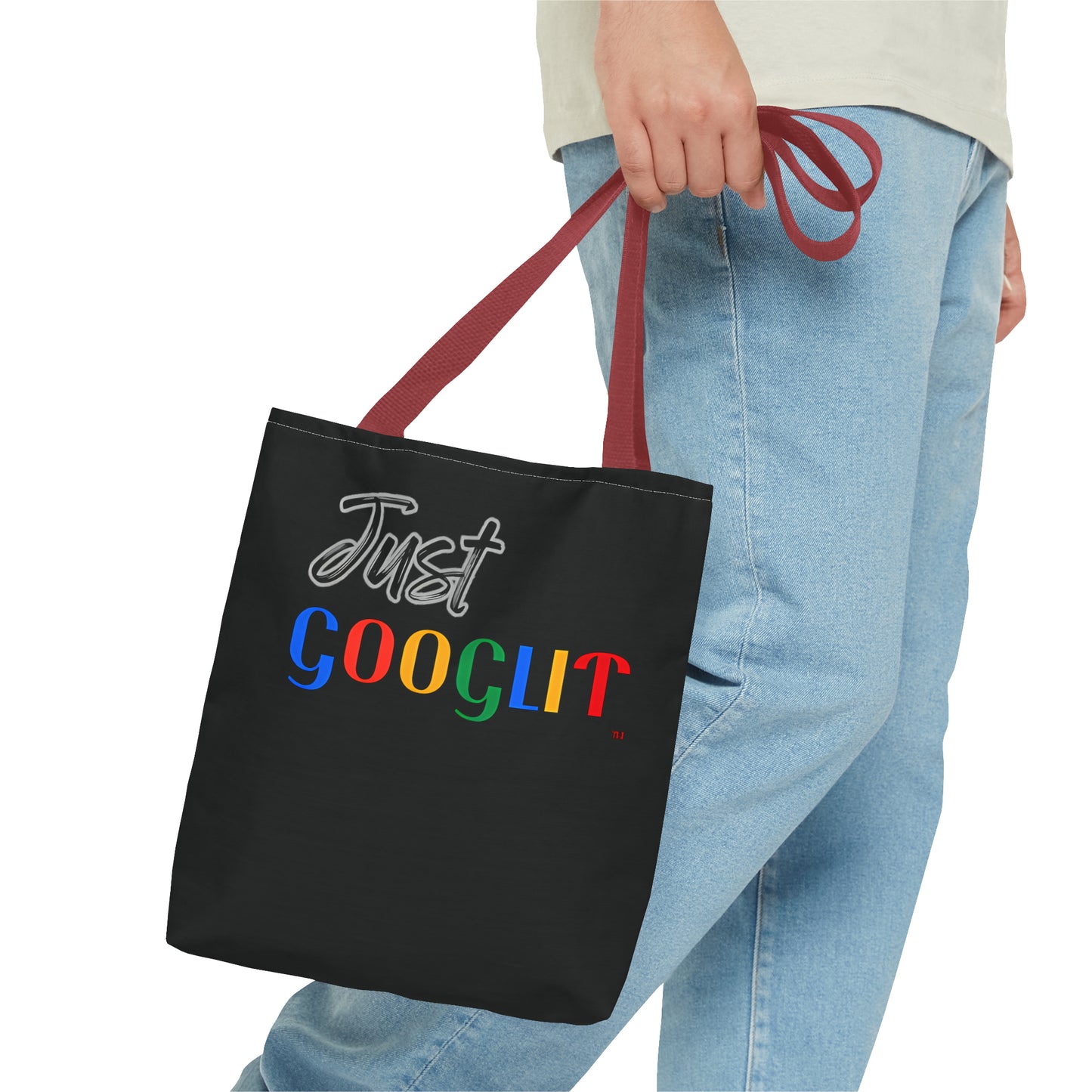 JUST GOOGLIT TOTE BAG