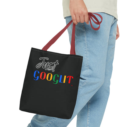 JUST GOOGLIT TOTE BAG