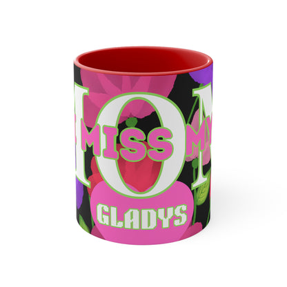 MOM'S BOUQUET CERAMIC MUG - 11OZ