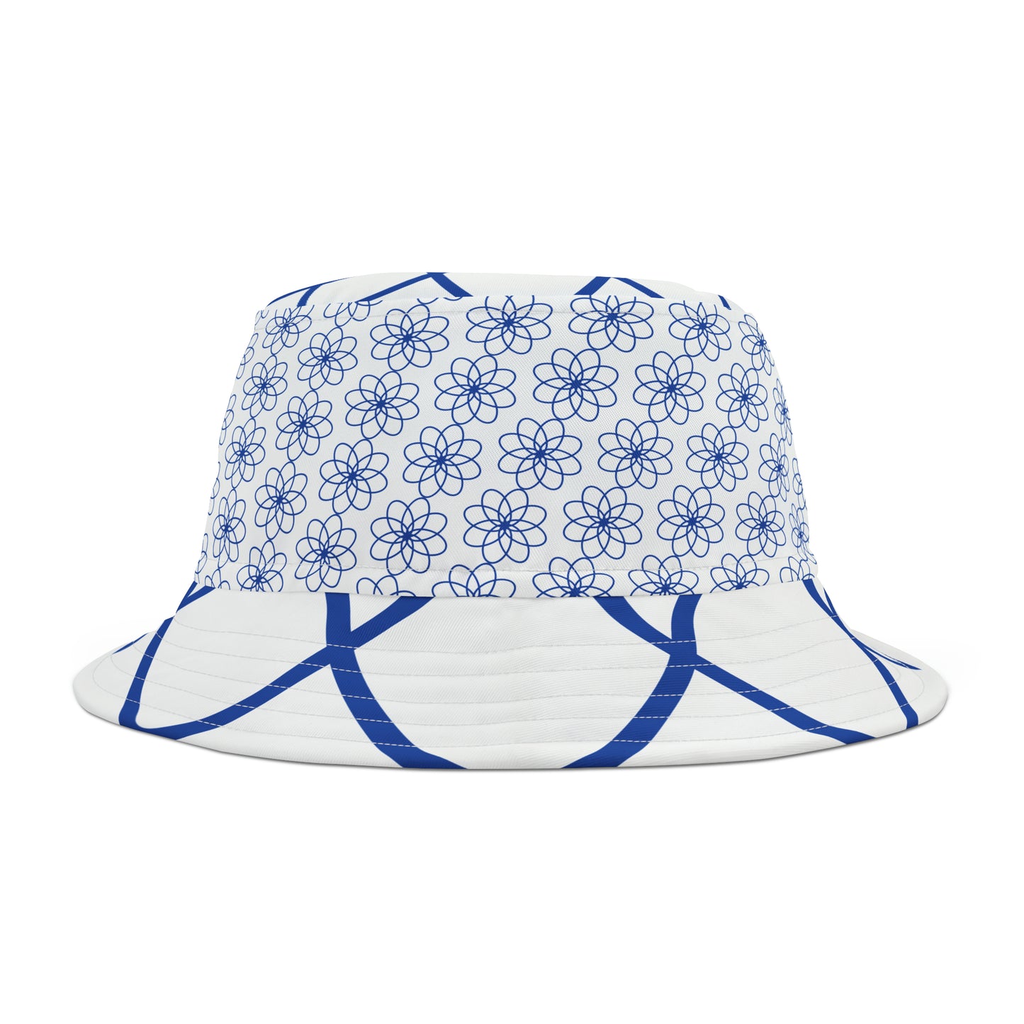 BLUE SPIRALS BUCKET HAT UNISEX