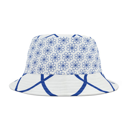 BLUE SPIRALS BUCKET HAT UNISEX
