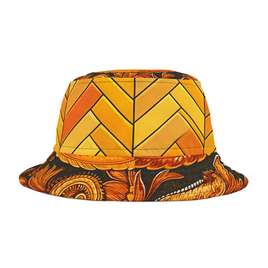 PAISLEY TILE BUCKET HAT UNISEX