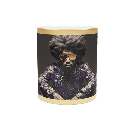 OME CHILL FOUNDERS' METALLIC MUG (SILVER\GOLD)