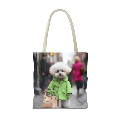 BICHON FRISE TOTE BAG