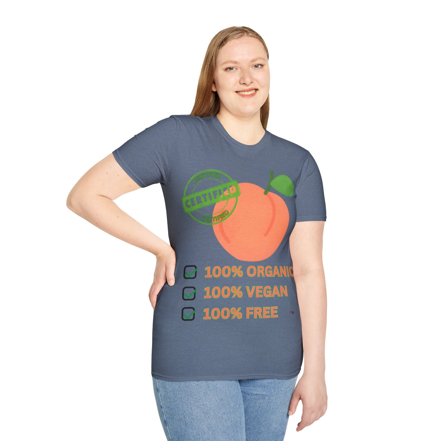 JUST PEACHY SOFTSTYLE T-SHIRT UNISEX