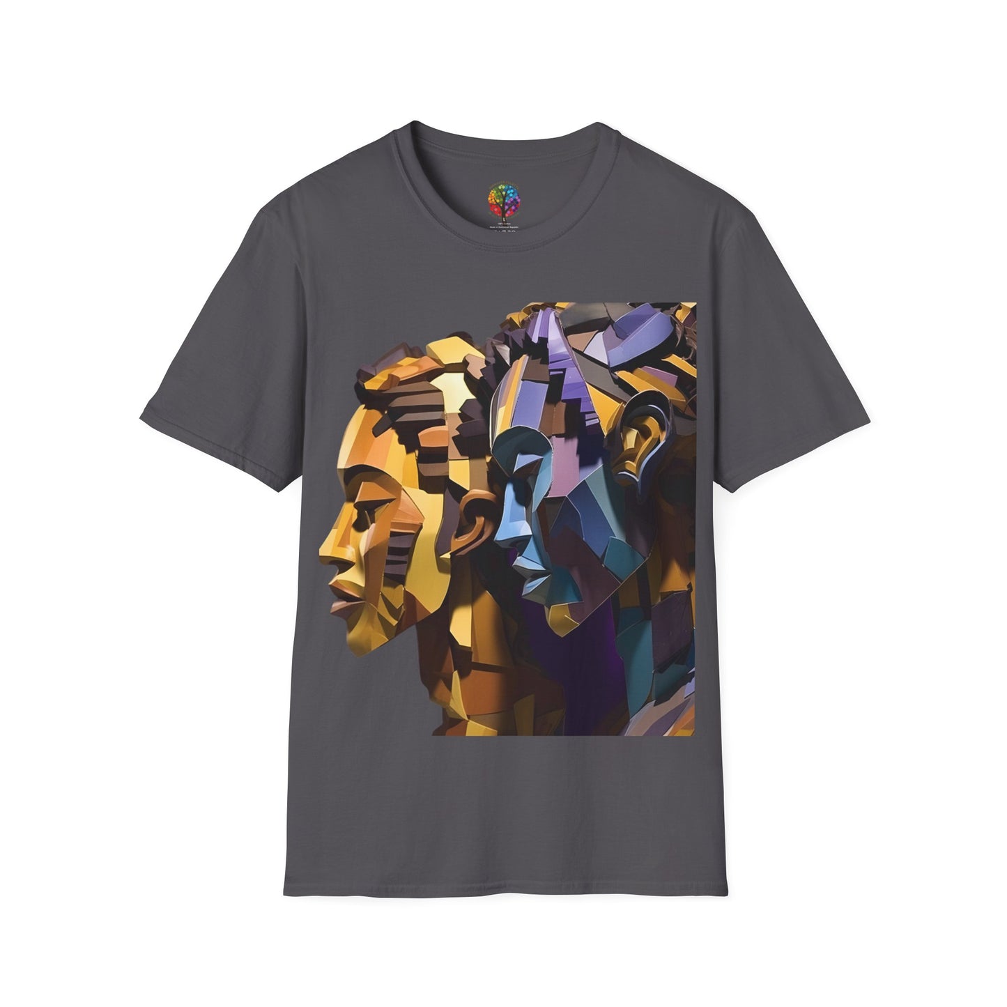 CARVED FACES SOFTSTYLE T-SHIRT UNISEX