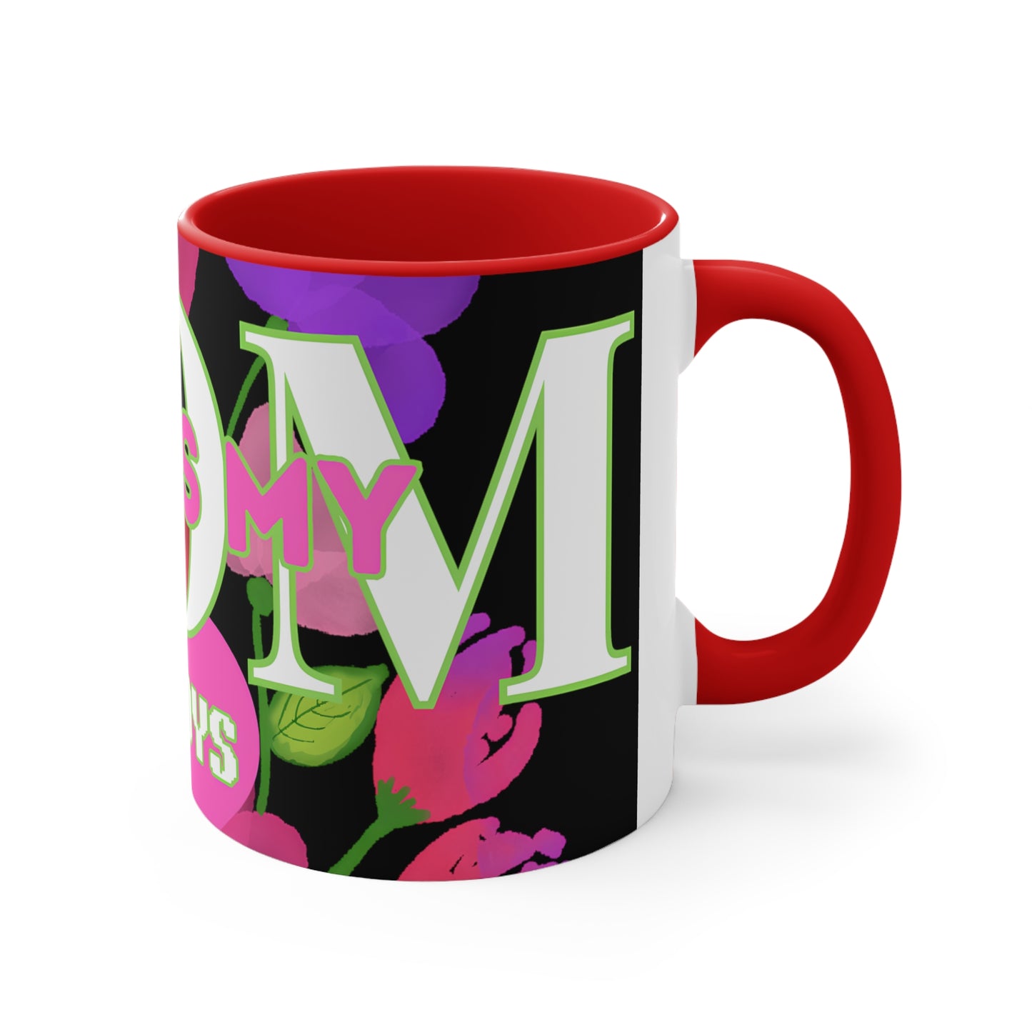 MOM'S BOUQUET CERAMIC MUG - 11OZ