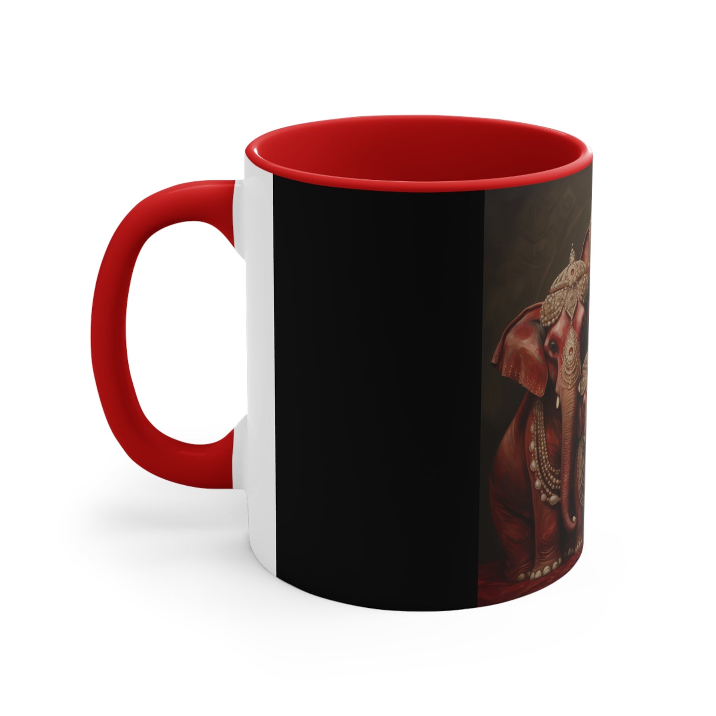 DEL PEARLED ELEPHANTS FOUNDERS' MUG CERAMIC - MUG 11OZ