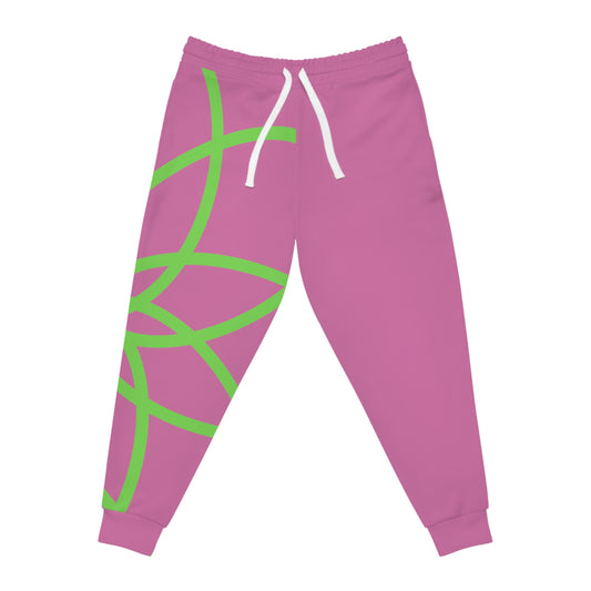 PAG  SPIRALS PINK GREEN RT JOGGERS