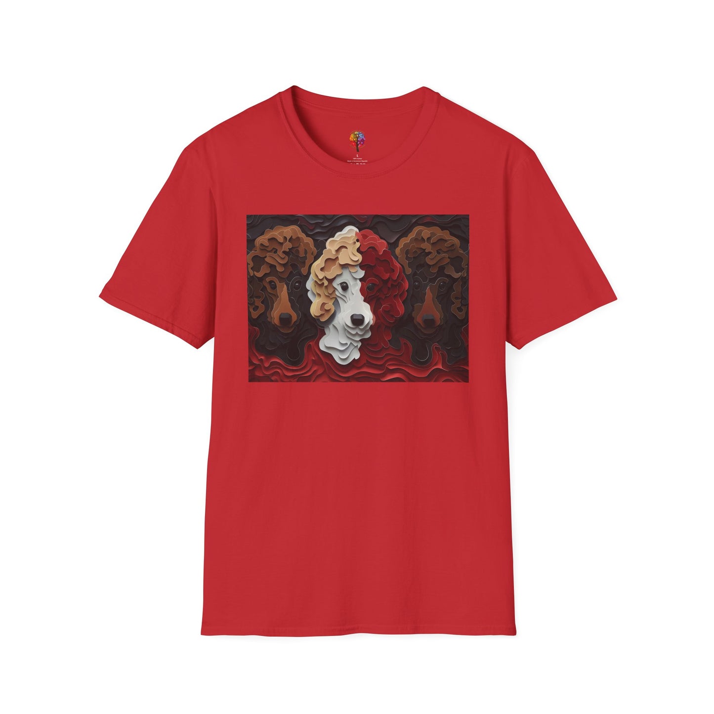 TOY POODLE TRIPLETS T-SHIRT UNISEX