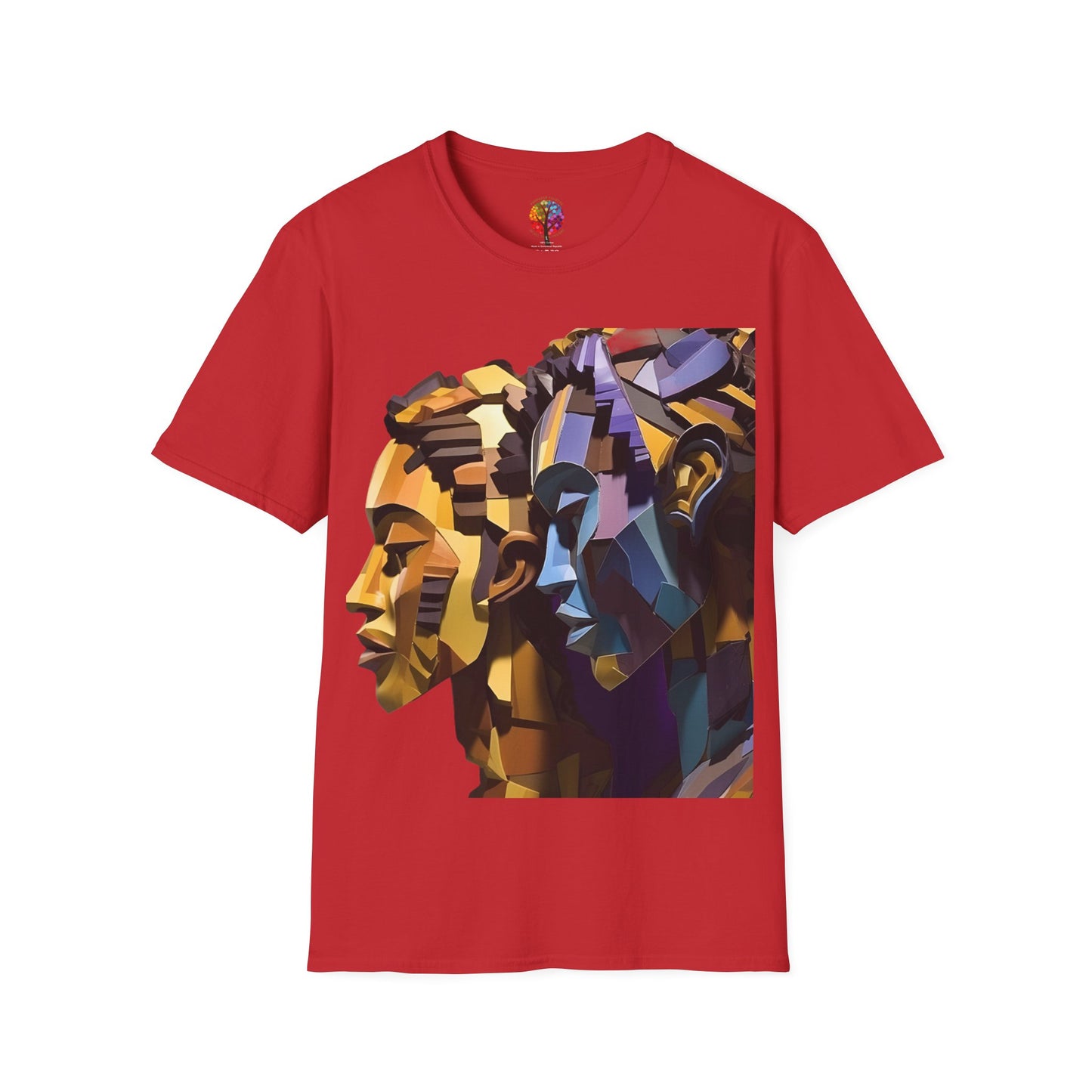 CARVED FACES SOFTSTYLE T-SHIRT UNISEX