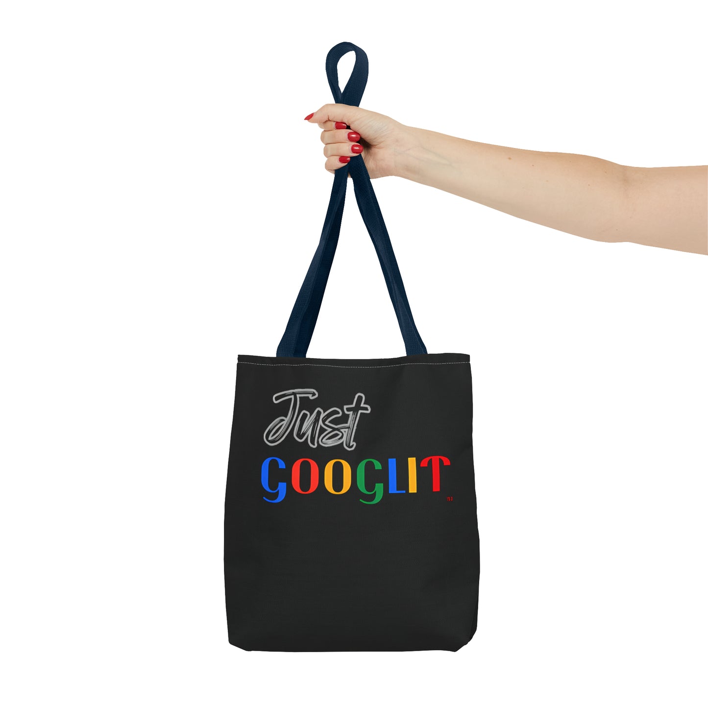 JUST GOOGLIT TOTE BAG