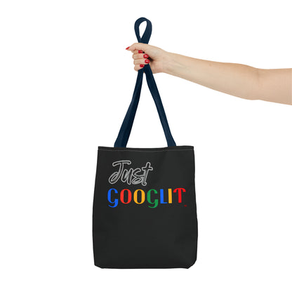 JUST GOOGLIT TOTE BAG