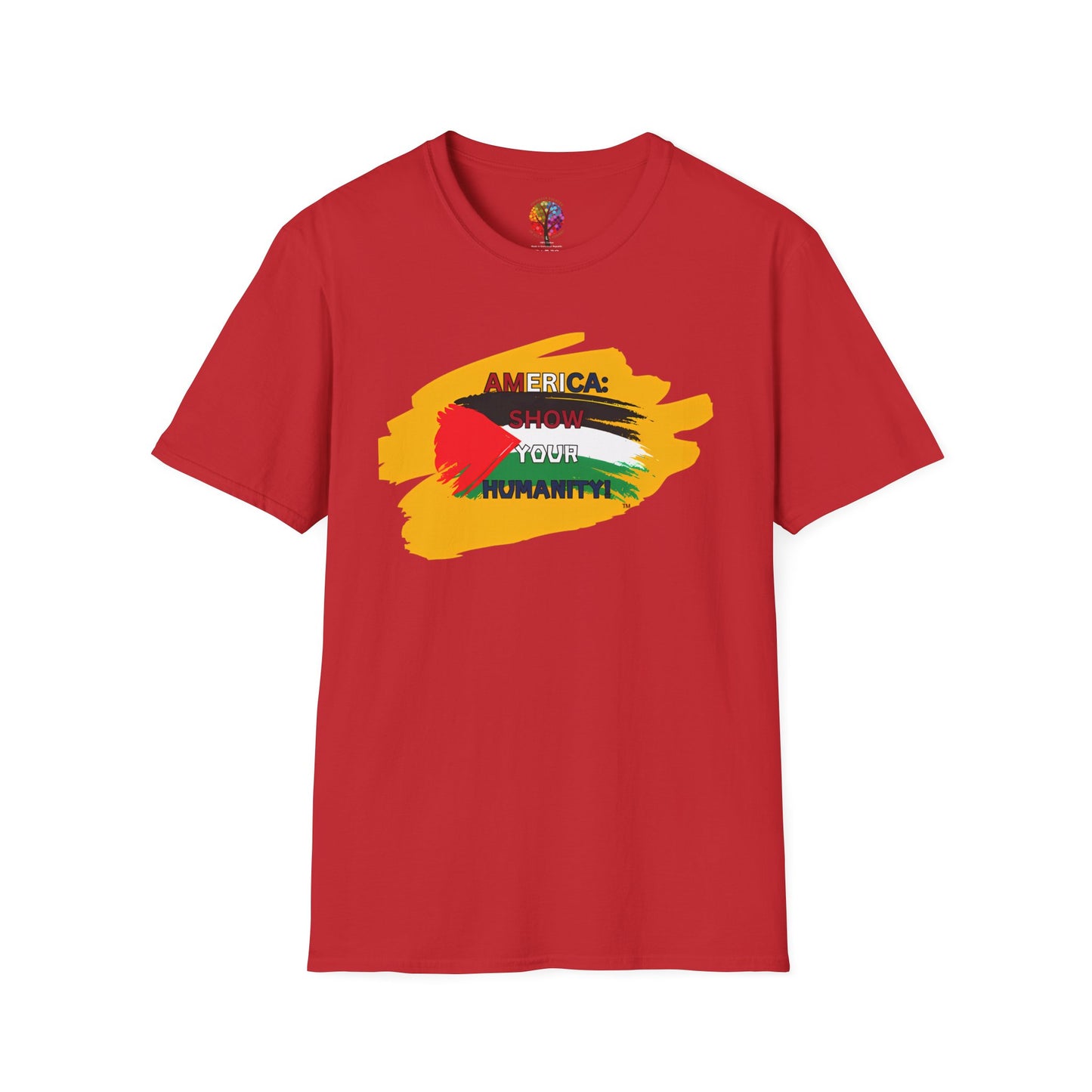 PALESTINE FLAG SWATCH T-SHIRT UNISEX